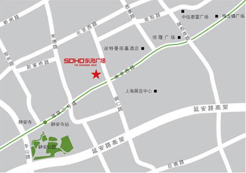 SOHO东海广场区位图